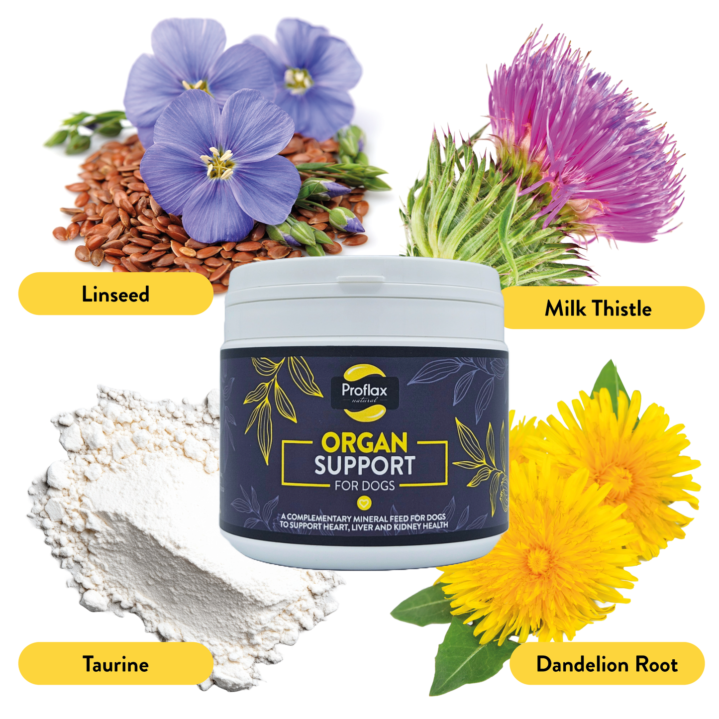 Proflax Organ Support For Dogs 350g